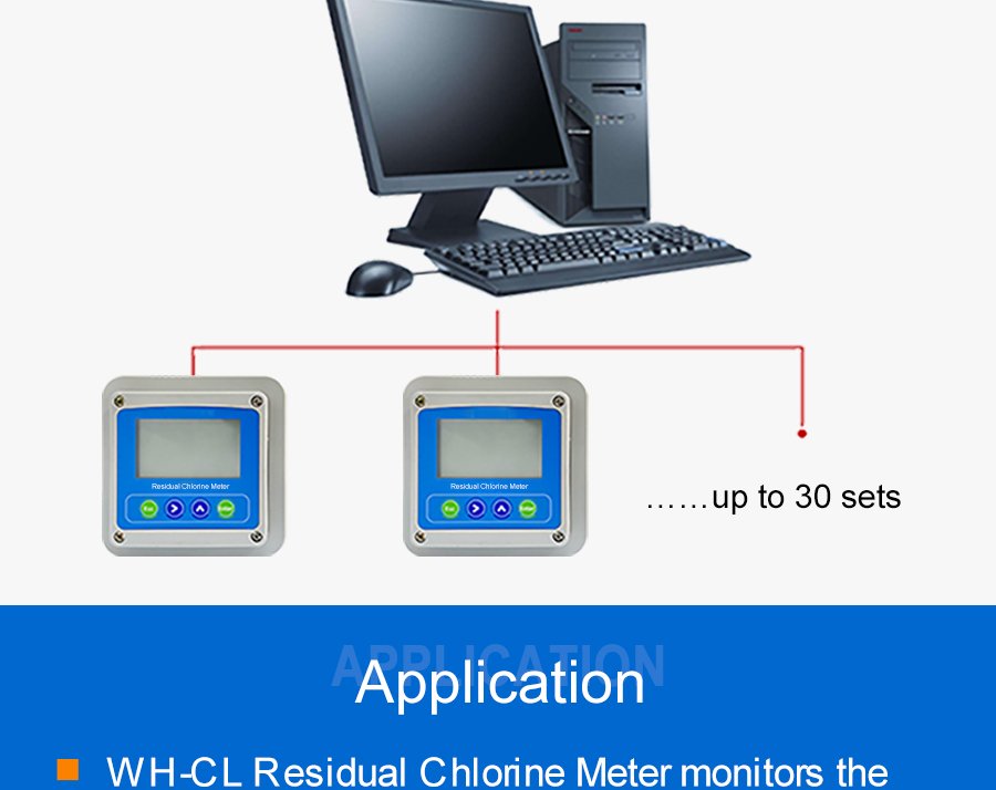 WH-CL Residual Chlorine Meter